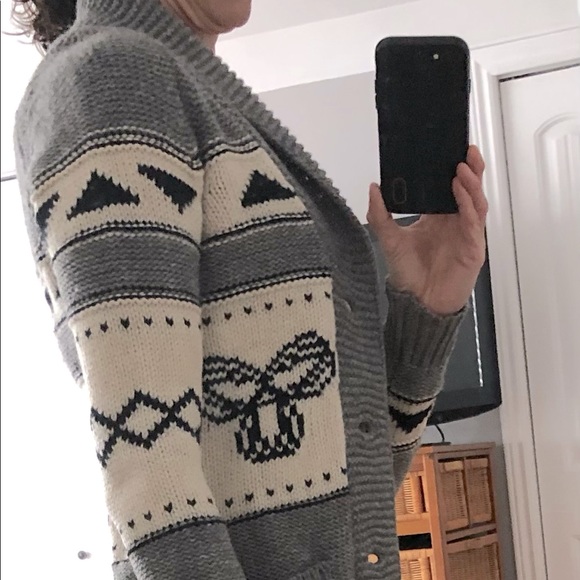 Aritzia TNA long lambwool sweater jacket - Picture 12 of 13